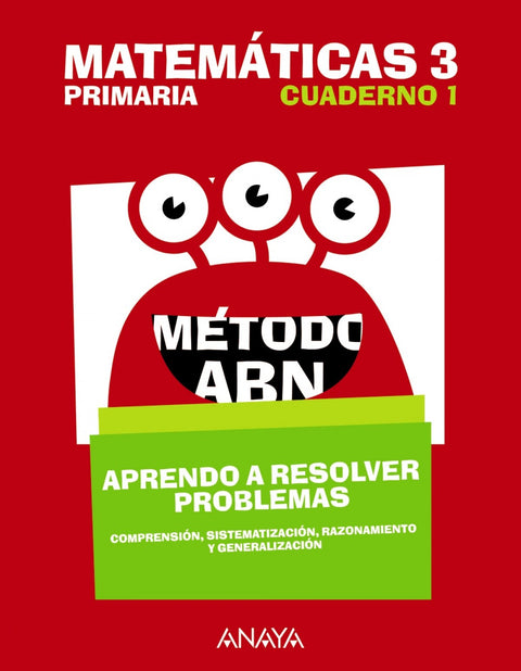  CUADERNO MATEMÁTICAS ABN 1-3ºPRIMARIA 
