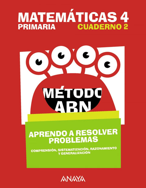 CUADERNO MATEMÁTCIAS ABN 2-4ºPRIMARIA 