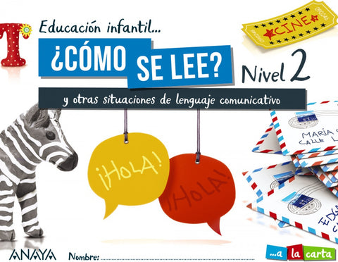  INF 4 ¿CÓMO SE LEE? NIVEL 2. 2021 