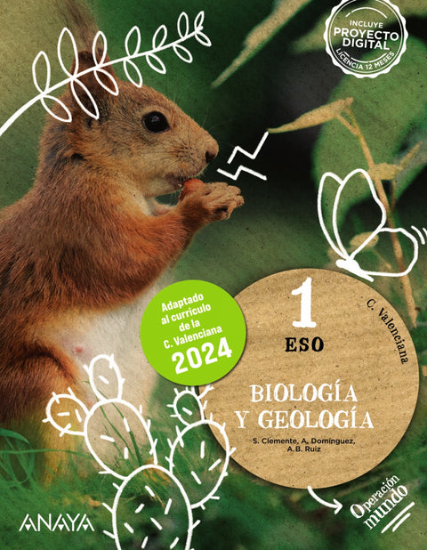  (24).BIOLOGIA GEOLOGIA 1R.ESO (OPERACION MUNDO) *V 