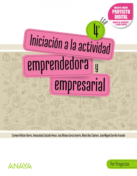  Iniciación a la Actividad Emprendedora y Empresarial 4. Por Proyectos. 