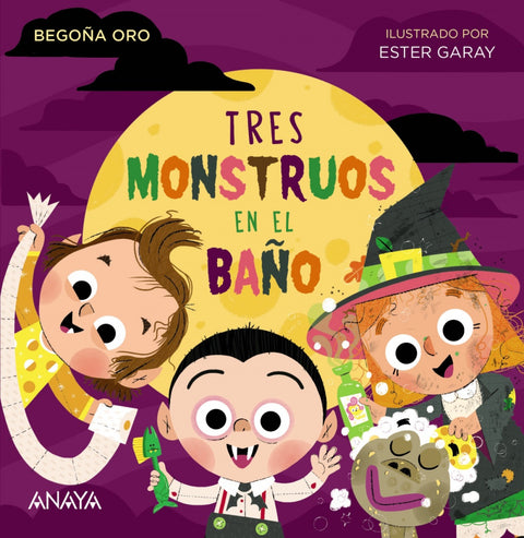  Tres monstruos en el baño 