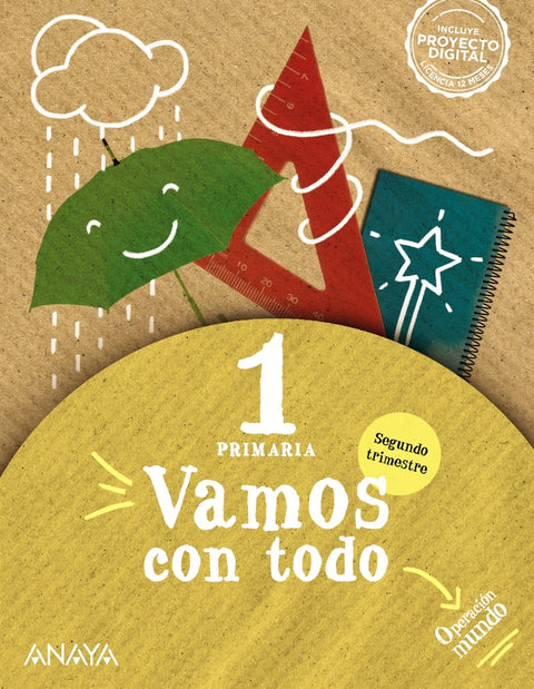  Vamos con todo 1. Segundo trimestre. 