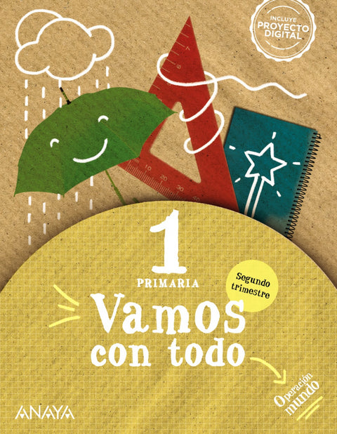  VAMOS CON TODO 2-1ºPRIMARIA.CUADRICULA. GLOBALIZADO. ANDALUCÍA 2023 