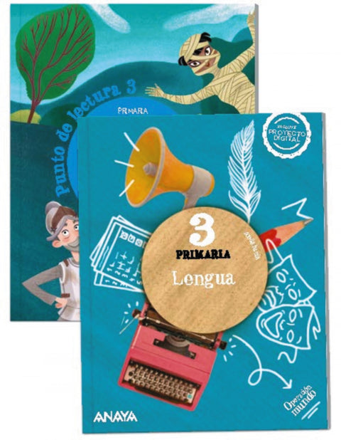  LENGUA 3ºPRIMARIA. MONOVOLUMEN. +PUNTO LECTURA. OPERACIÓN MUNDO. ANDALUCÍA 2023 