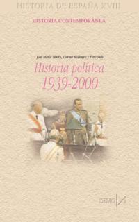  Historia política 1939-2000 