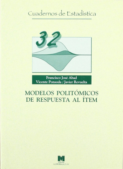  Modelos politómicos de respuesta al ítem. 