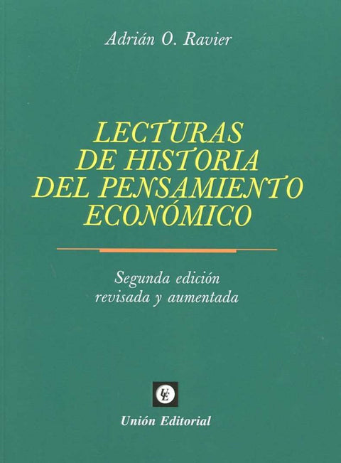  LECTURAS DE HISTORIA DEL PENSAMIENTO ECONÓMICO 