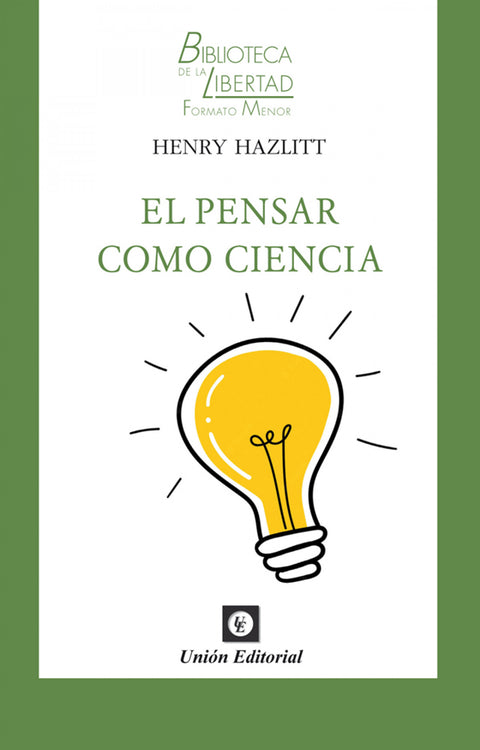  EL PENSAR COMO CIENCIA 