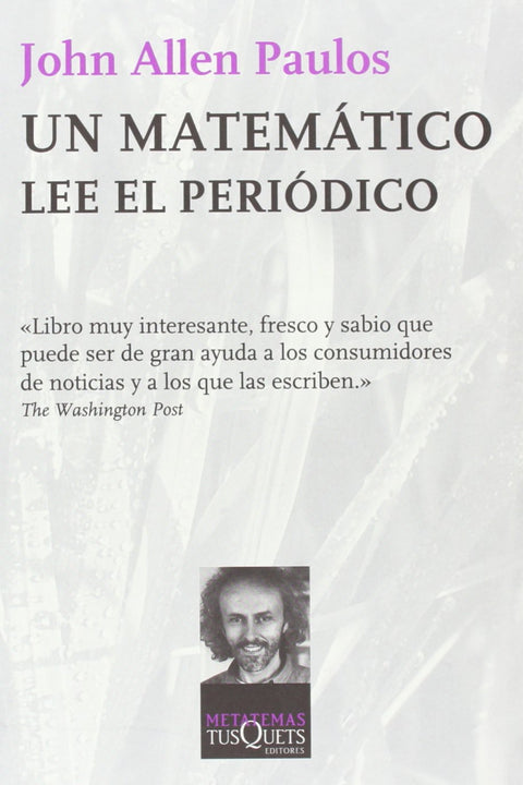  Un matemático lee el periódico 