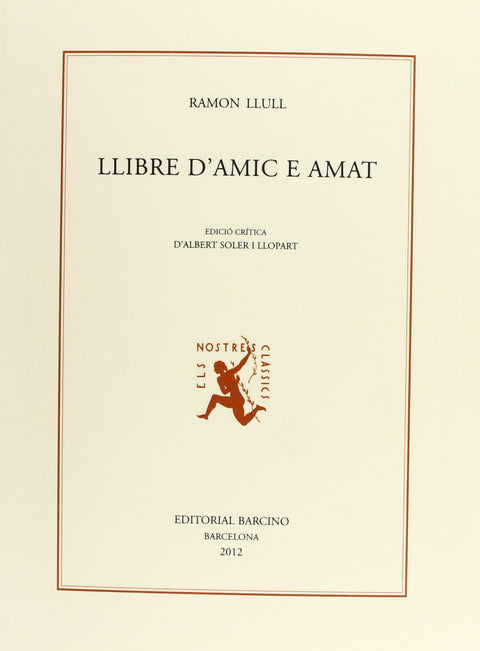  Llibre d´amic e amat 
