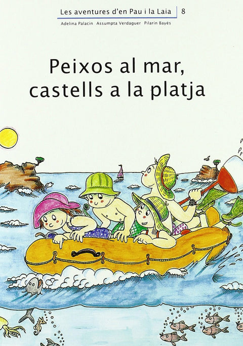  Peixos mar, castells platja 