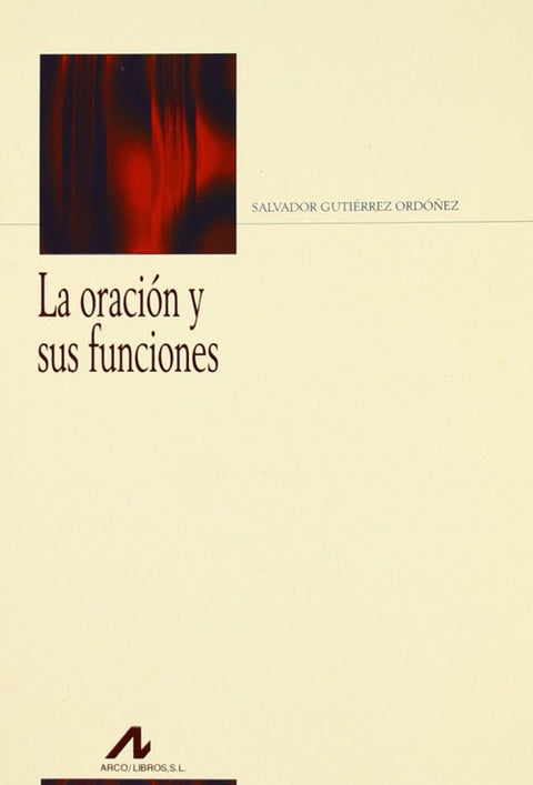  La oración y sus funciones 