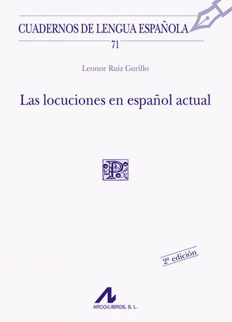  Las locuciones en español actual (P cuadrado) 