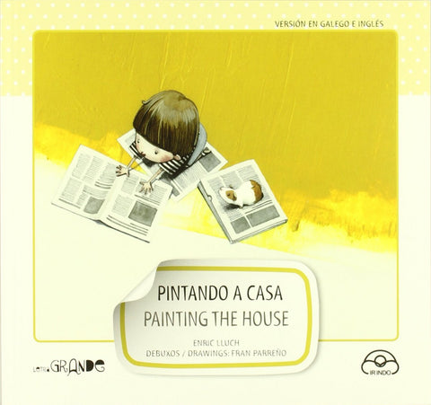  Pintando a casa.painting the house 