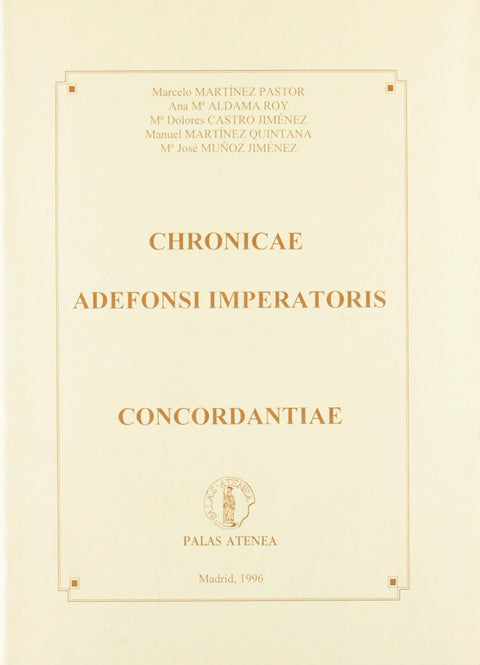 Chroicae adefonsi imperatoris 