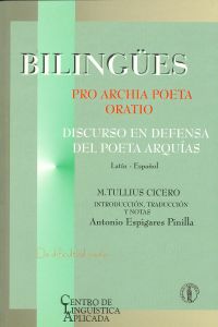  Discurso en defensa del poeta arquias 