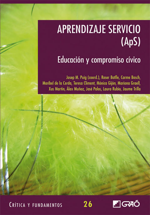  Aprendizaje servicio (APS). Educación y compromiso cívico 