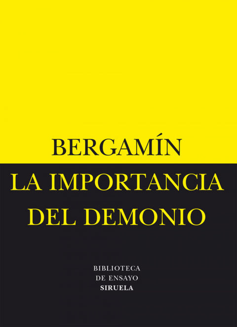  La importancia del demonio/La decadencia del analfabetismo 
