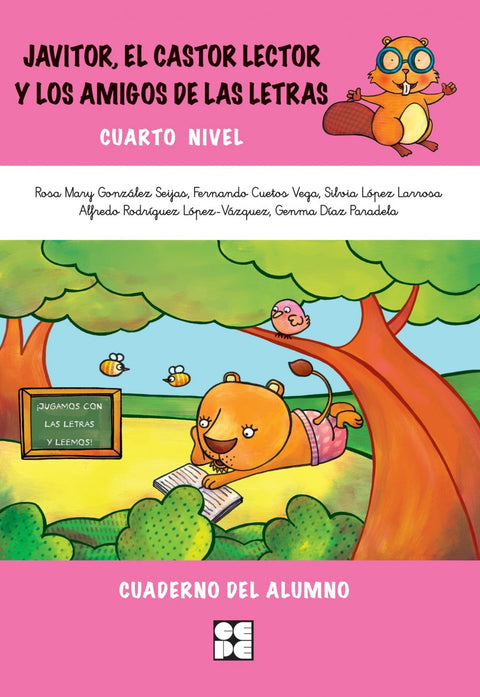  Cuaderno 4: Javitor el castor lector y los amigos de las letras 