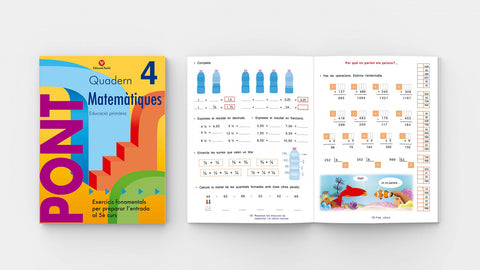  Pont matemàtiques, 4 Educació Primària (pas de 4t a 5è) 