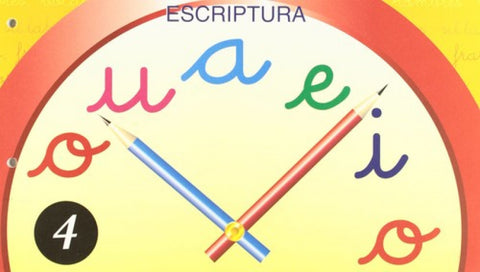  Lletra clara, escriptura 4, Educació Primària 