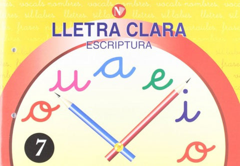  Lletra clara, escriptura 7, Educació Primària 