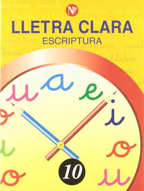  Lletra clara, escriptura 10, Educació Primària 