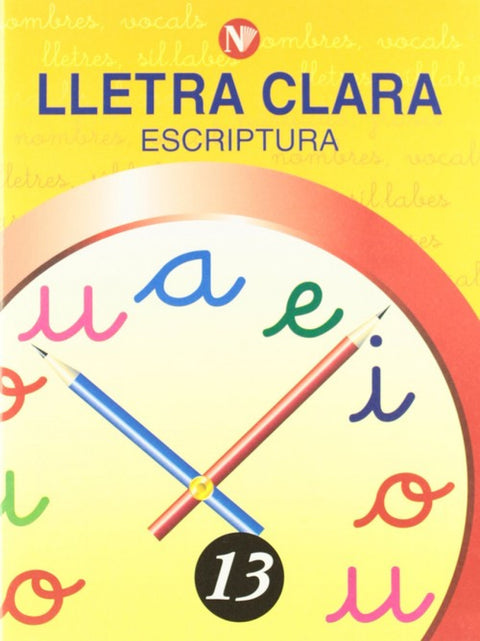  Lletra clara, escriptura 13, Educació Primària 