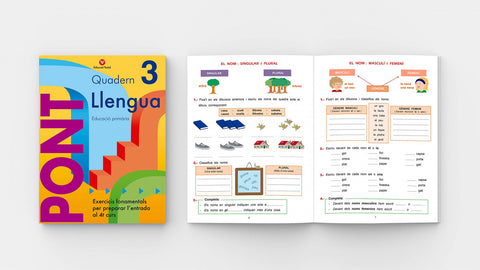 Pont, llengua, 3 Educació Primària 