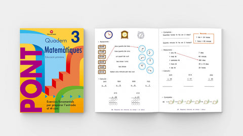  Pont, matemàtiques, 3 Educació Primària 