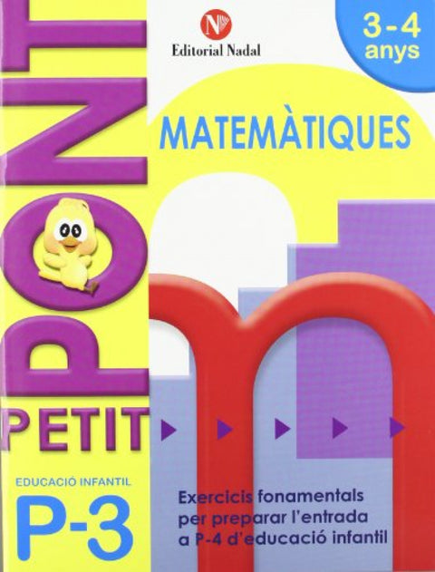  Petit Pont P3, matemàtiques, Educació Infantil 