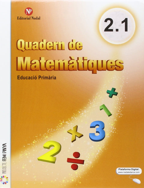  Quadern matemàtiques 2n.primaria. Trimestral 