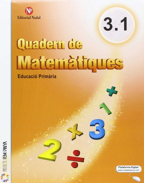  Quadern matemàtiques 3r.primaria. Trimestral 