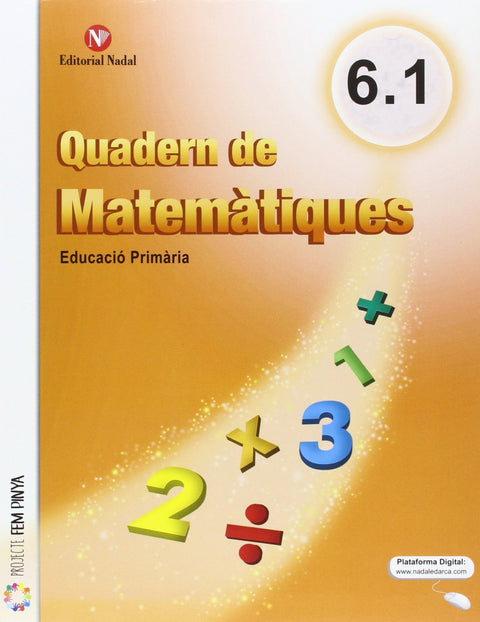  Quadern matemàtiques 6e.primaria. Trimestral 
