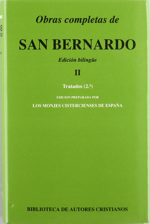  Obras completas de San Bernardo.II: Tratados (2) 
