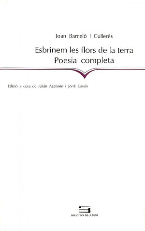  ESBRINEM LES FLORS DE LA TERRA 