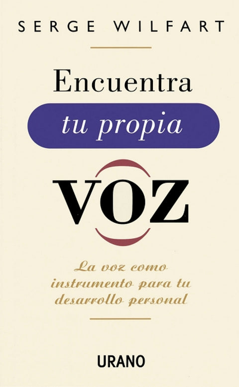  Encuentra tu propia voz 