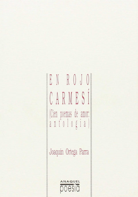  Del rojo carmesi 