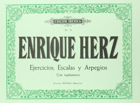  Ejercicios, escalas y arpegios con suplemento 