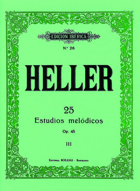  25 estudios melodicos Op.45 