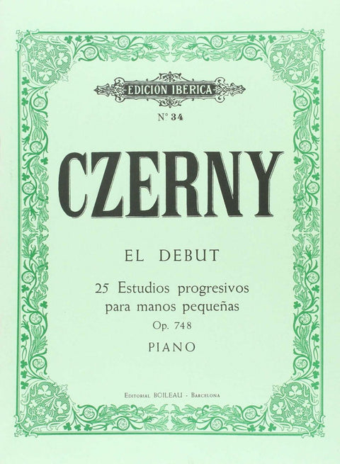  EL debut:25 estudios para manos pequeñas 