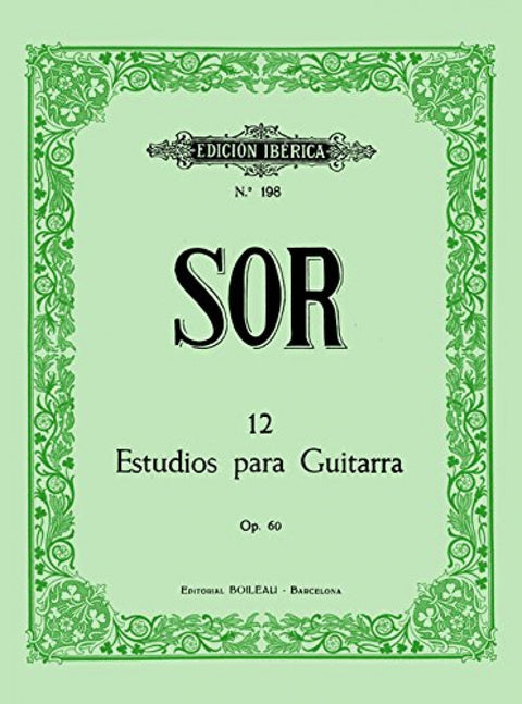  12 Estudios guitarra Op.60 