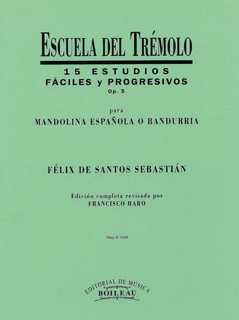  Escuela del trémolo, Mand.,Band,Laúd. 
