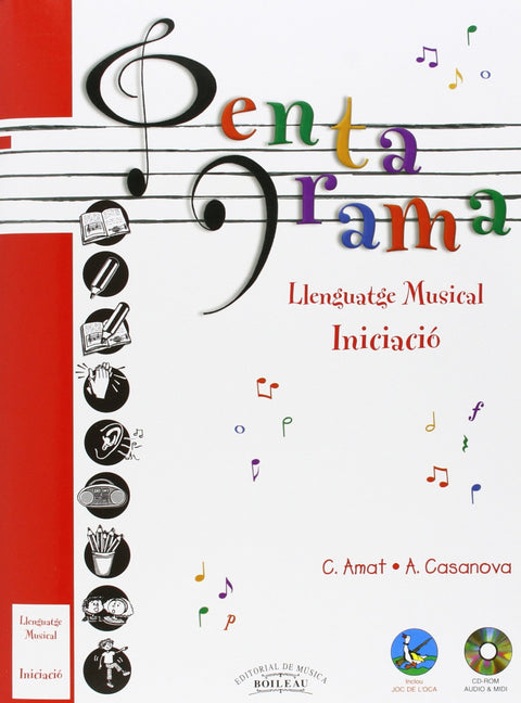  Pentagrama:pre-llenguatge musical iniciación 