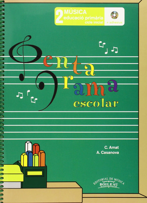  Pentagrama escolar 2:+ adhesius 