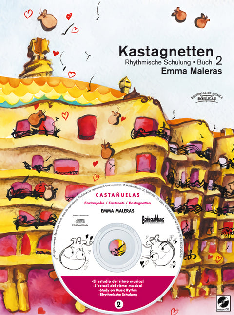  KASTAGNETTEN 2- Rhytmische Schulung (+CD) 