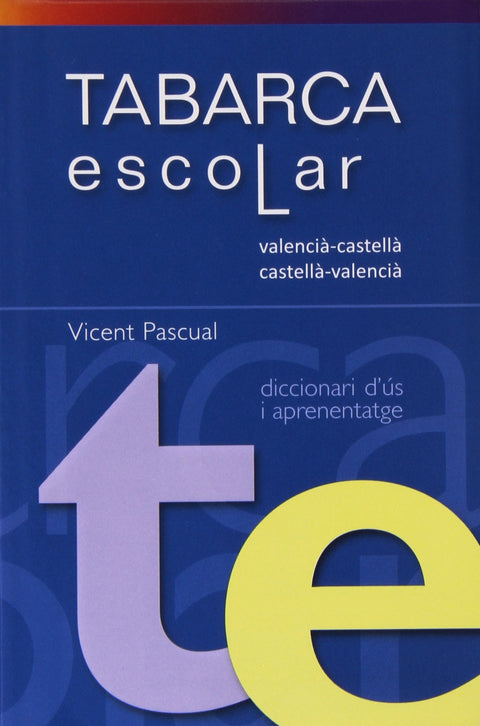  Diccionari escolar tabarca. Valencia-Castella.VV 