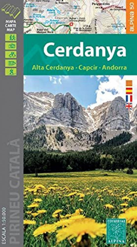  CERDANYA 1:50.000 -ALPINA 