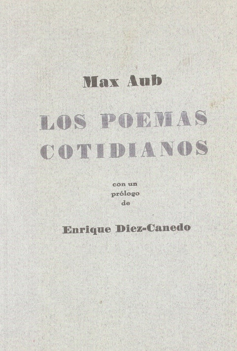 áLos poemas cotidianos 
